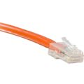 Enet Enet Cat5E Orange 1 Foot Non-Booted (No Boot) (Utp) High-Quality C5E-OR-NB-1-ENC